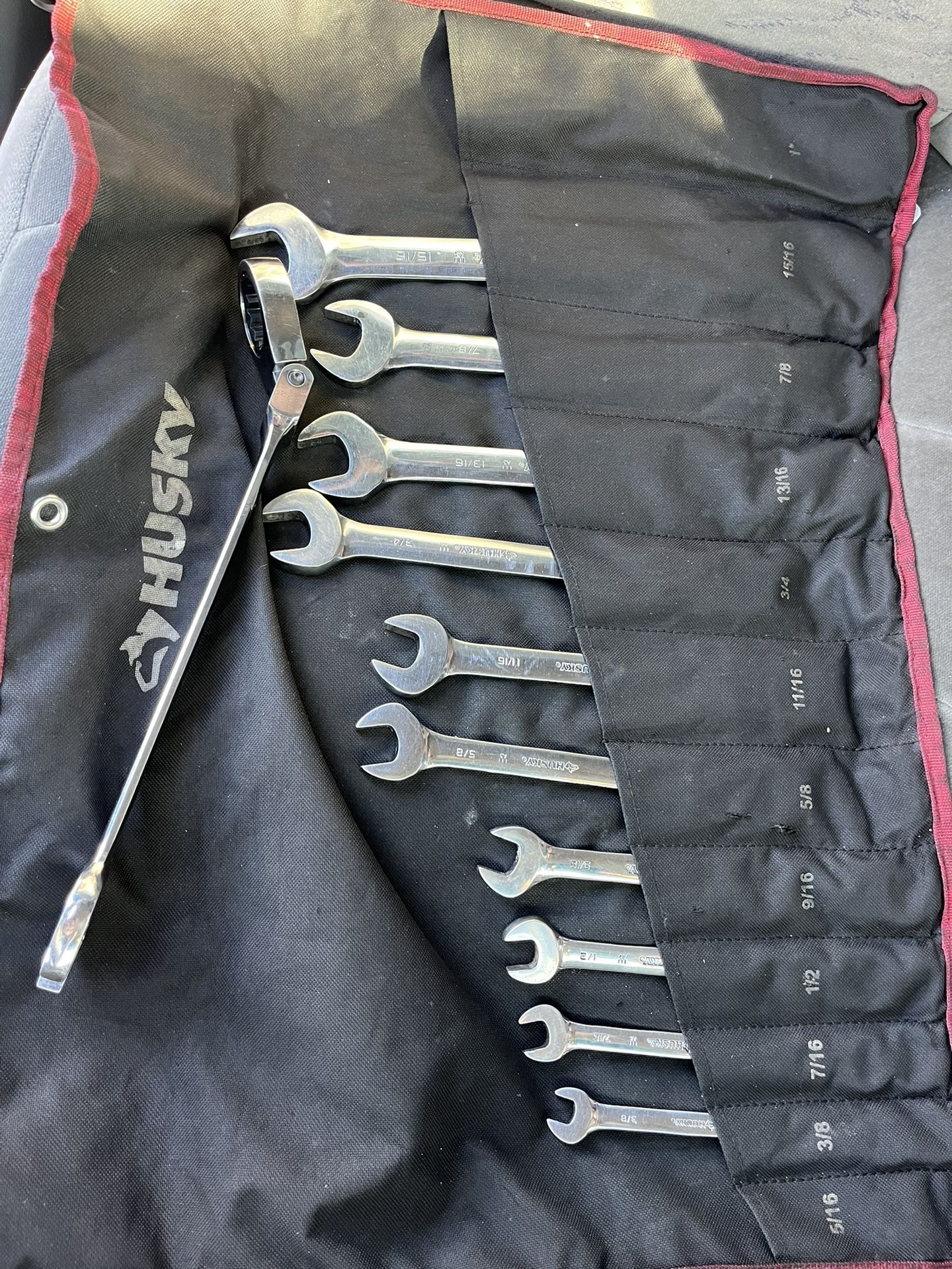12 Piece Husky Wrenches