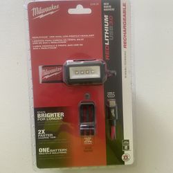 Milwaukee Red Lithium 600L Low profile Headlamp