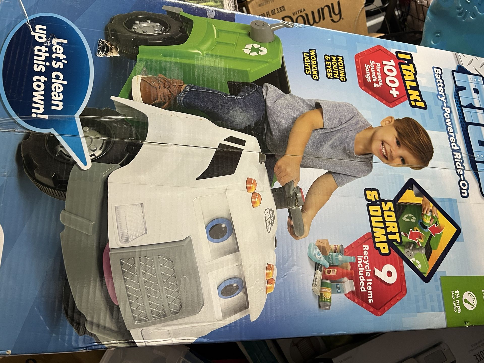 Recycling Truck ride On