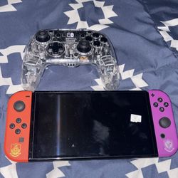 limited Pokemon scarlet Violet OLED nintendo Switch