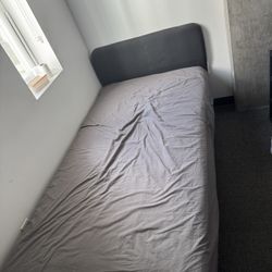 Twin Size Bed And Bed Frame