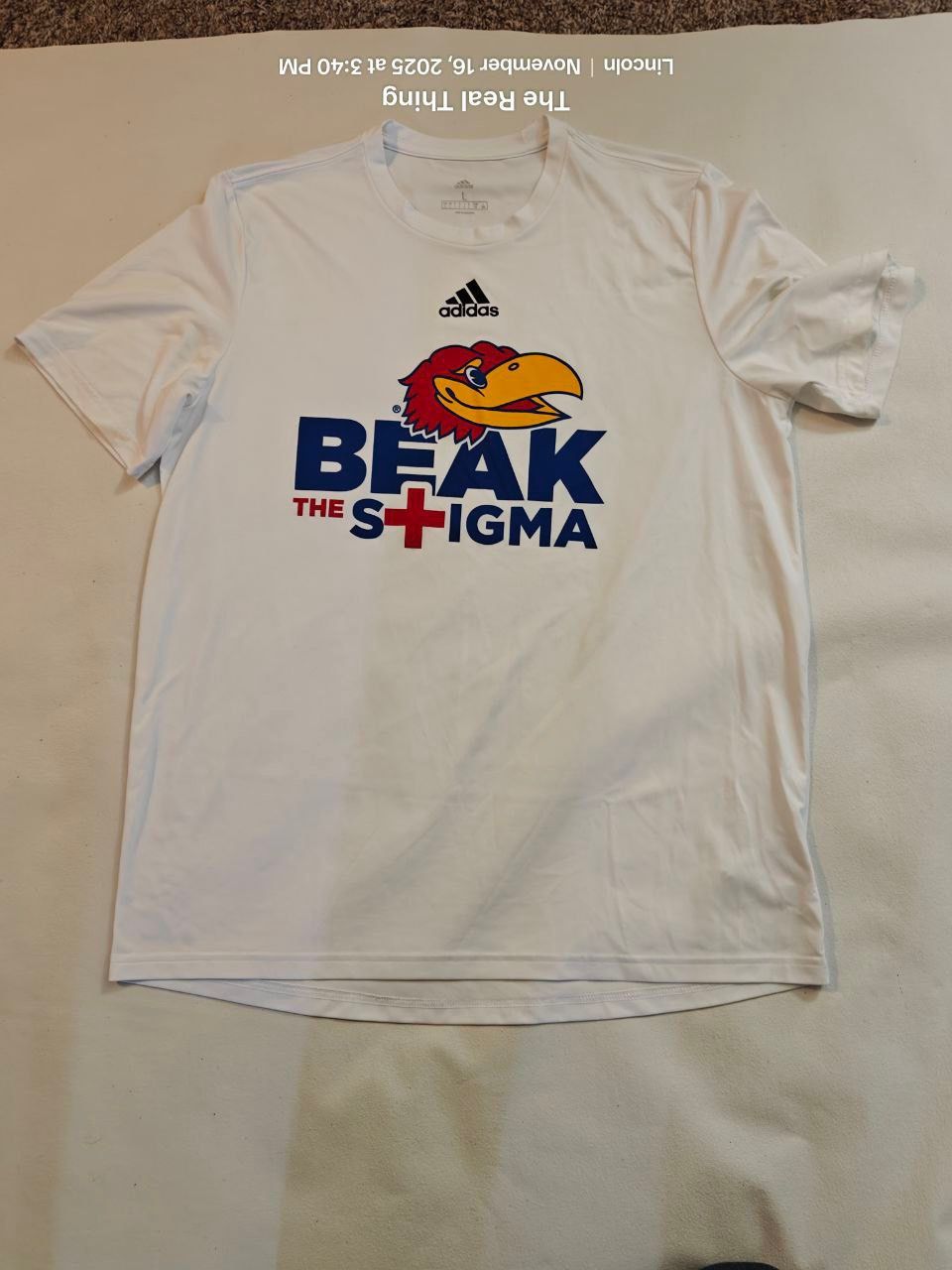 University Of Kansas T-Shirt Size Large nearly