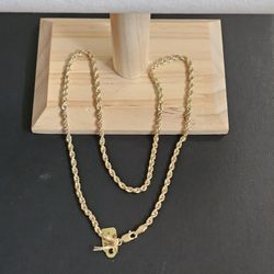 10k Gold Necklace 18 Inch