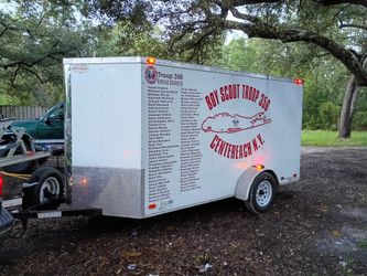 14 Long 6 Wide Victory Enclosed Trailer 
