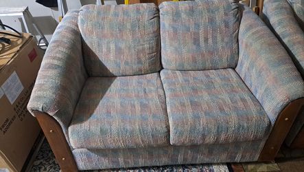 FREE , LOVE SEAT AND SOFA BED