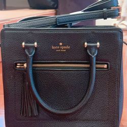 Kate Spade Black  Bag with Tassel