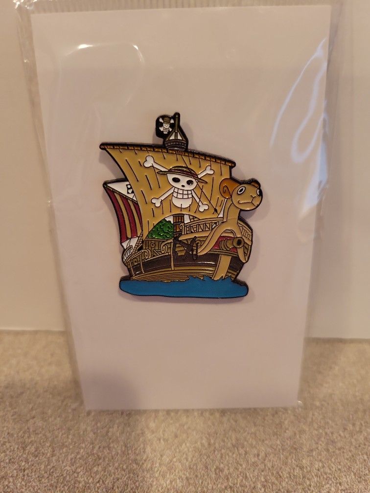 One Piece Going Merry Enamel Pin Anime Manga