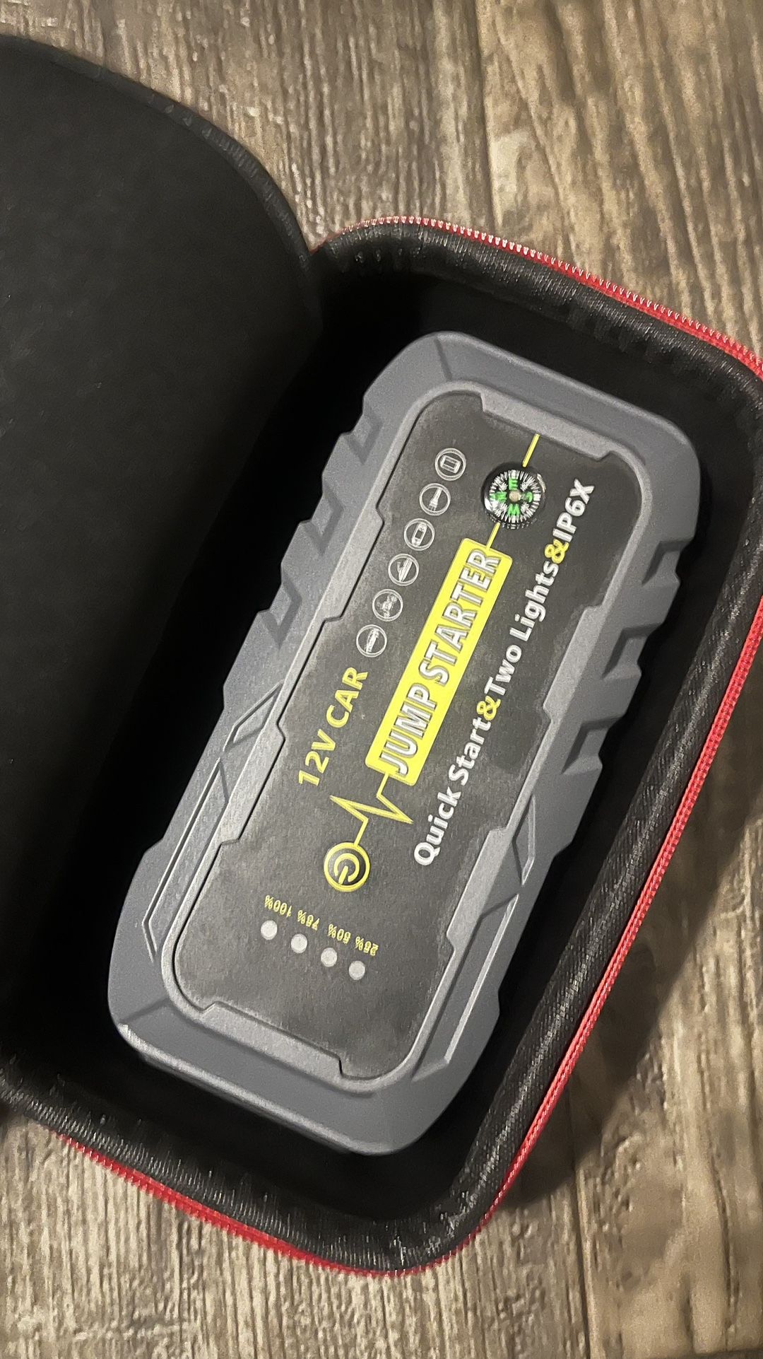 Portable Wireless Jump Starter