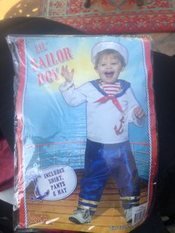 Little boy sailor costume