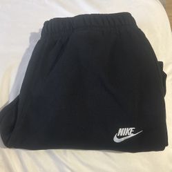Black Nike Sweats Men Size Large