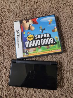 Black Ds Lite + Super Mario Game