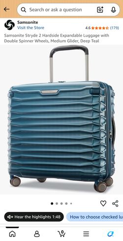 (Brand new in box) Samsonite Stryde 2 Medium Glider