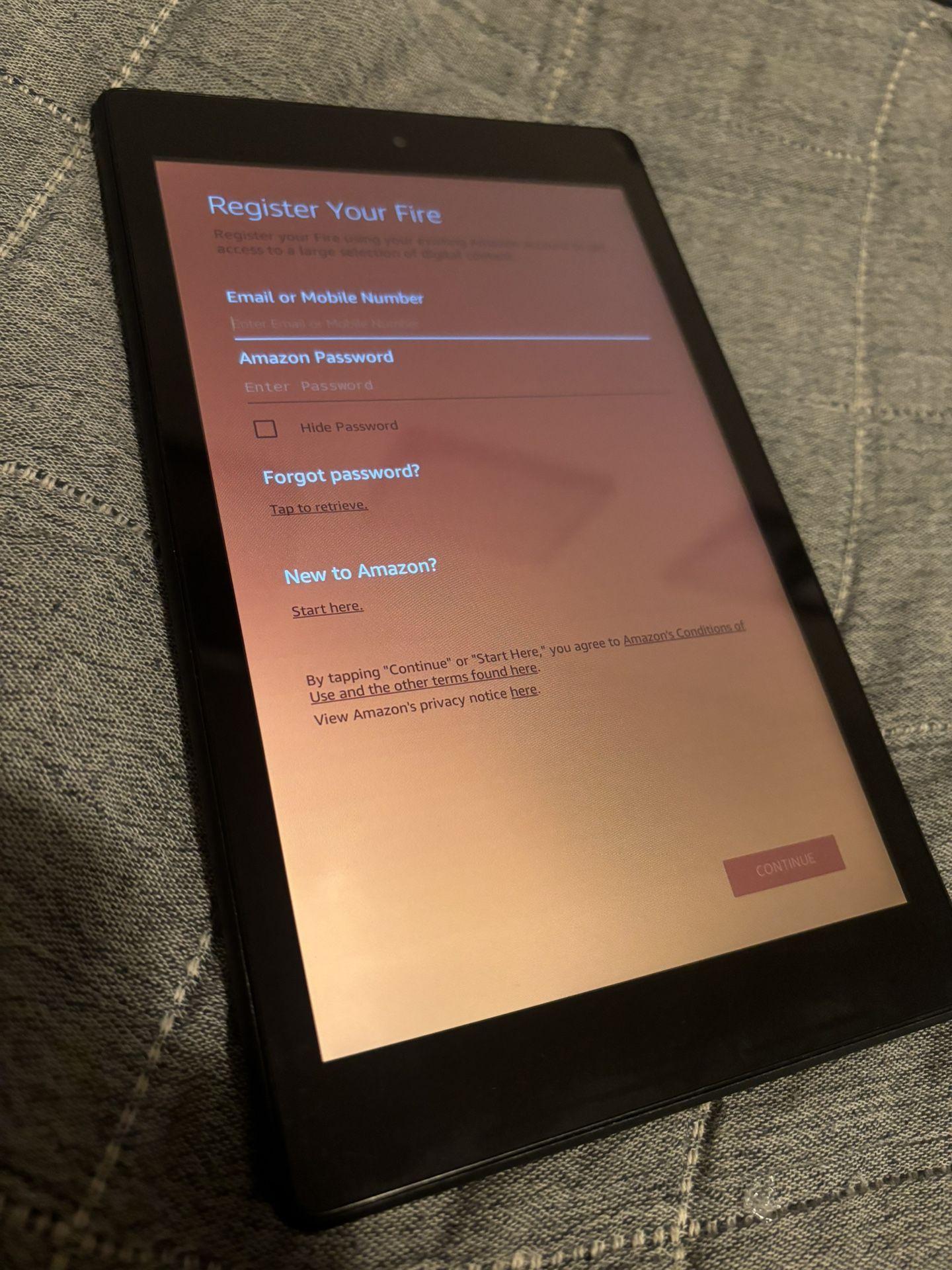 Amazon Fire HD 8 (8th Generation) 8 in - Model L5S83A