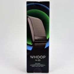 Whoop 4.0 Wearable Fitness Tracker W/superknit Band & Battery Charger WS40