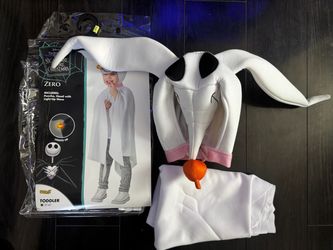 Spirit Halloween The Nightmare Before Christmas Zero Toddler Costume 3T-4T