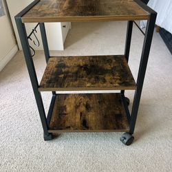 Rolling Printer Stand