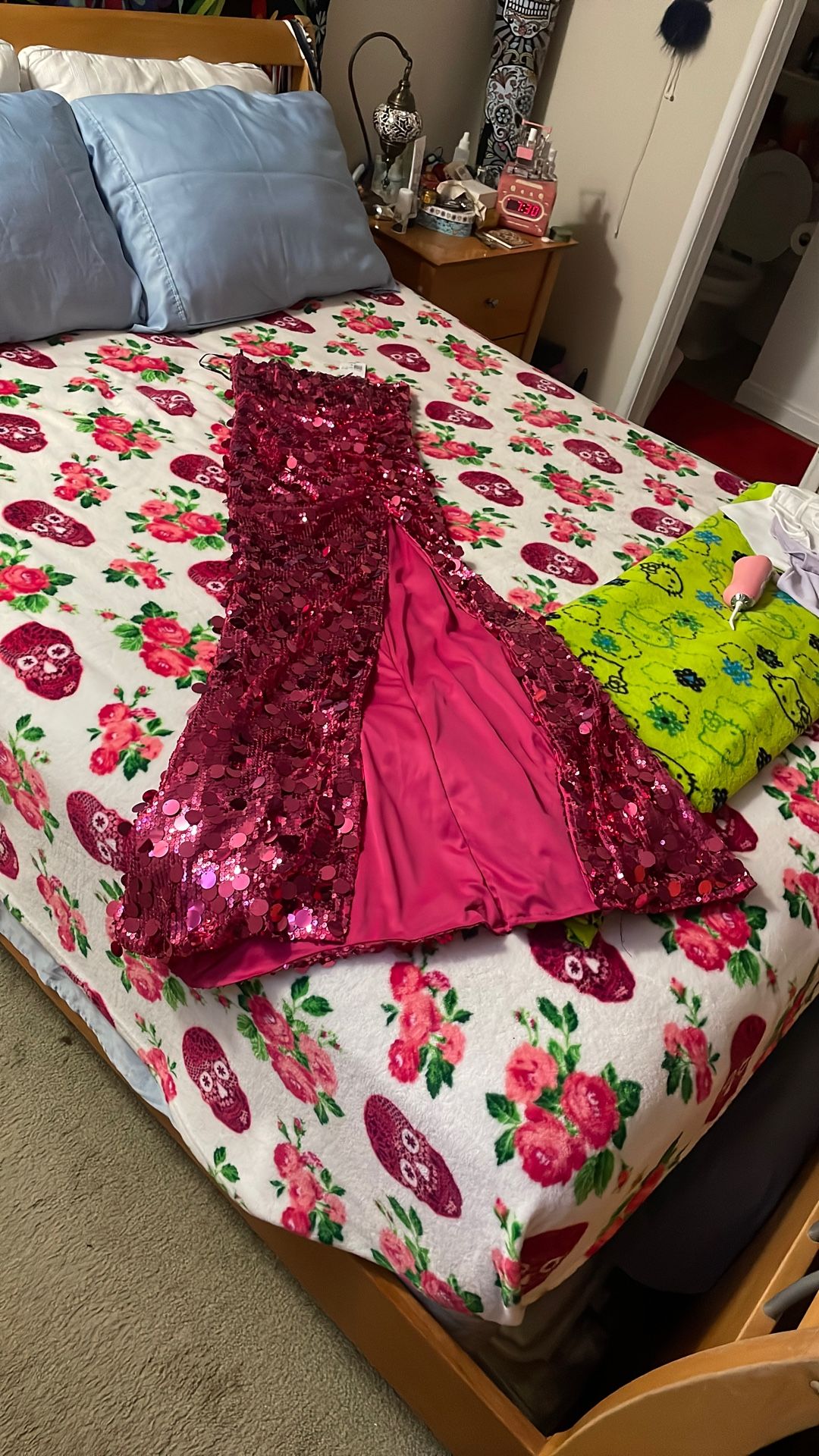Prom Dress Hot Pink