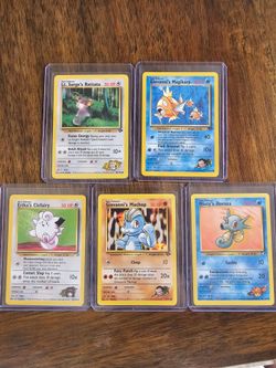 Vintage Pokemon Card Set