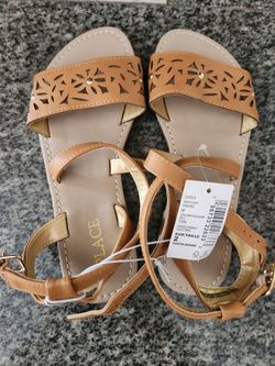 Brand New Girl's Sandals Size 2