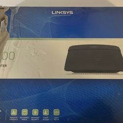 Linksys E1200 N300 WiFi Router – Fast Setup – Clean