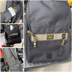 21 POCKET ZIPPERED PROFESSIONAL ELECTRICIAN’S TOOL POUCH