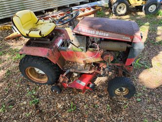 Wheel horse mower