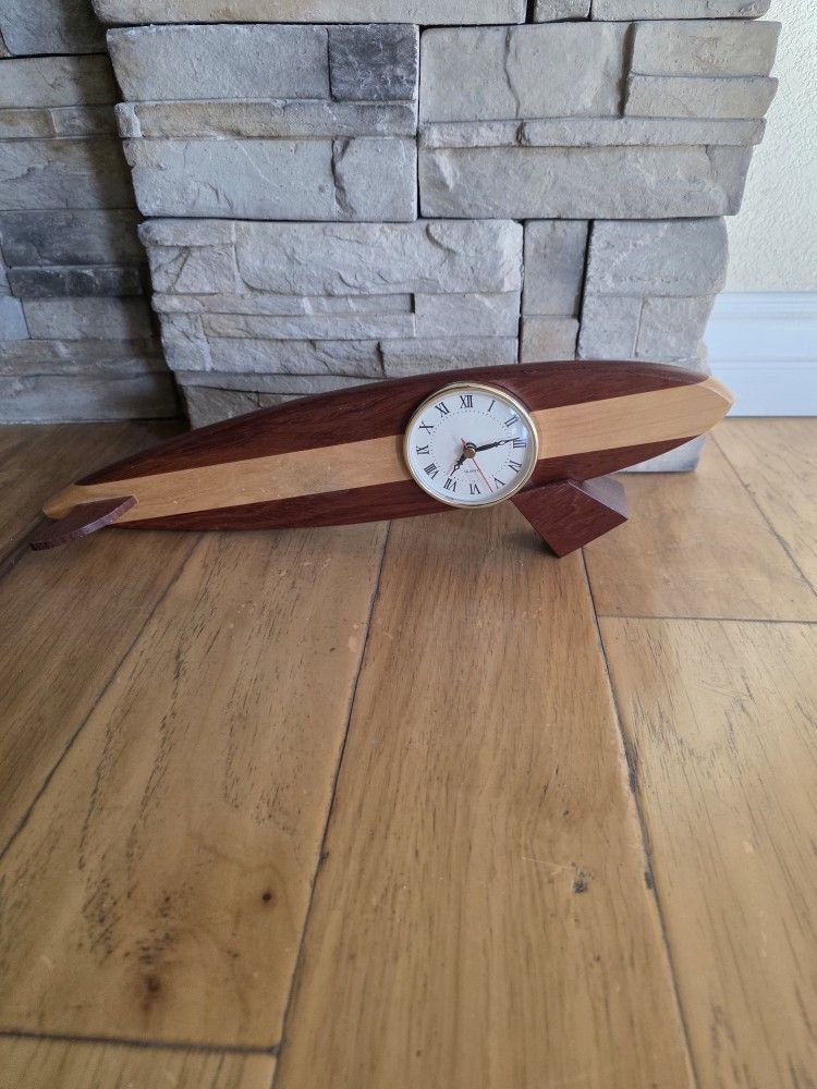 Surfboard Clock.