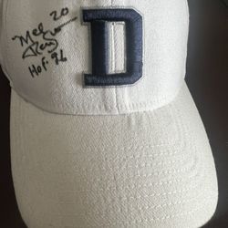 Cowboys Mel Renfro  HOF ‘96 Hat Signed 