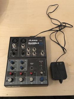 Alesis Two Channel Mixer With USB