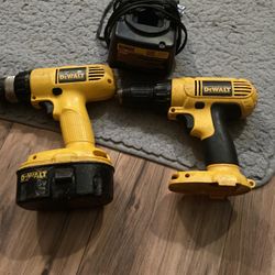 Dewalt Drills And Charger