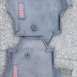 Jeep Wrangler/Gladiator Rear Mats