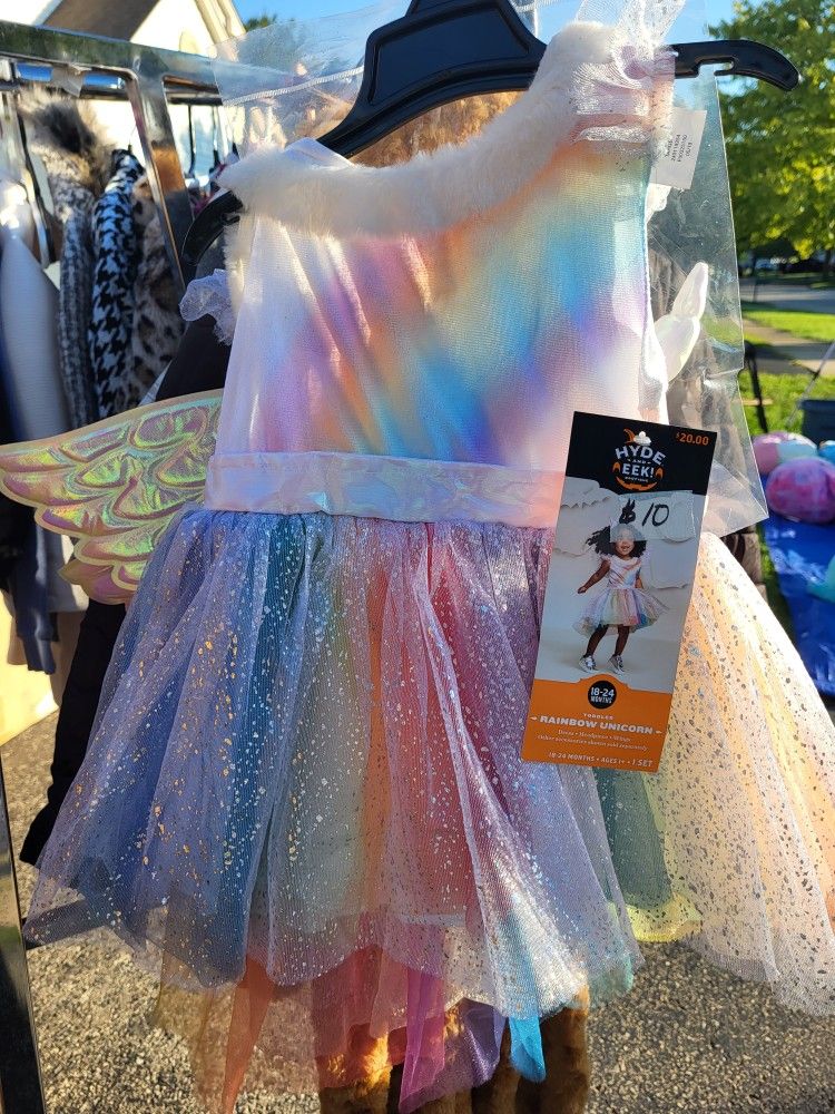 Rainbow Unicorn Halloween Costume