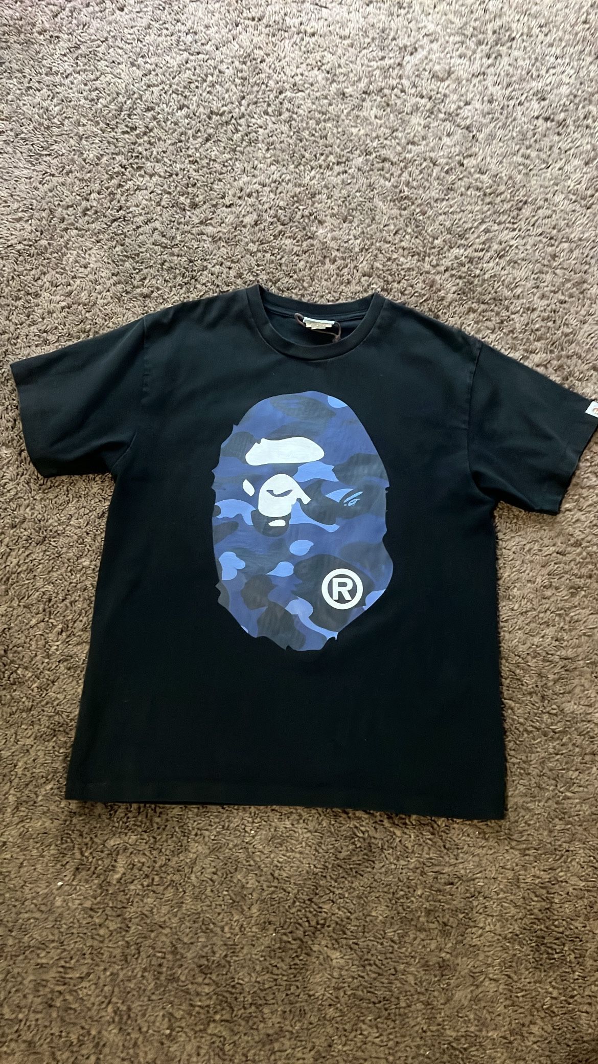 Blue Bape Tee Size Small Accepting Trades