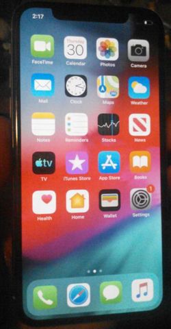 iPhone X att ready to go 256 gb