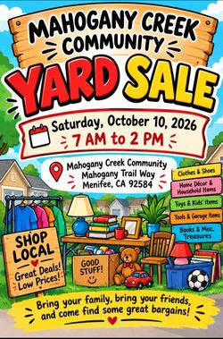 Yard sale stuff