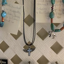 Turquoise Cross Necklace 