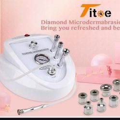 Titoe Diamond Micro-Derma-brasion Machine,Facial Care, Professional Dermabrasion microdermabrasion tool(Suction Power: 65-68cmHg)