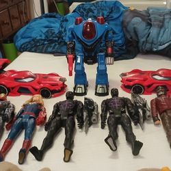 BRAND NEW, Marvel Characters. Great Condition.  These Toys Are My Sons. I Only Have Them For Visits At My House 3 Times A Year.  Like Brand New