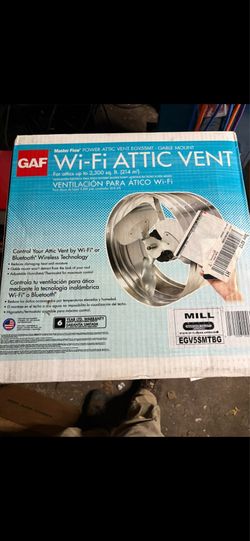 Wi-Fi attic vent