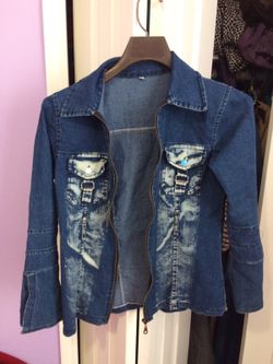 Jeans cowboy jacket