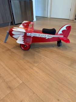 Morgan Ace Flyer Kids Ride-On Airplane