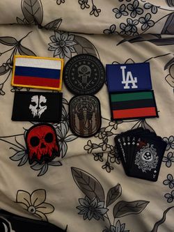 Mixed Tactical & Novelty Morale Patches Lot