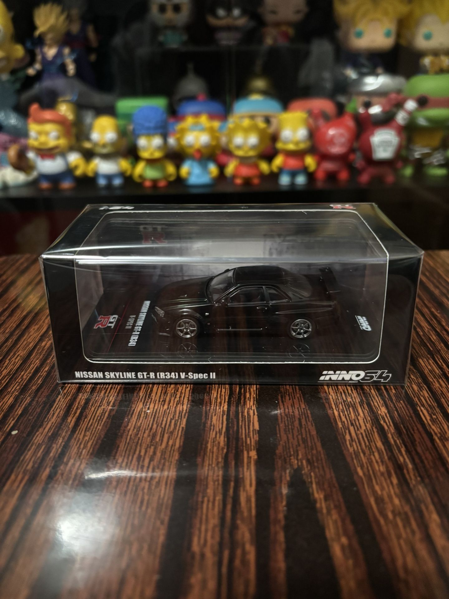 Inno64 Nissan Skyline GTR R34 V-Spec II Black