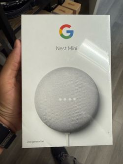 Google Nest Mini 2nd Generation Smart Speaker