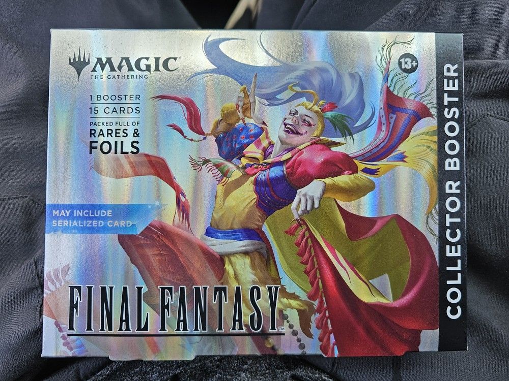 Magic The Gathering Final Fantasy Collector Booster!