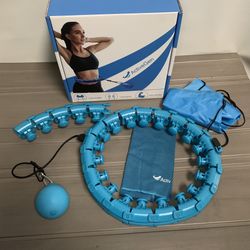 Weighted Hula Hoop for Fitness Exercise