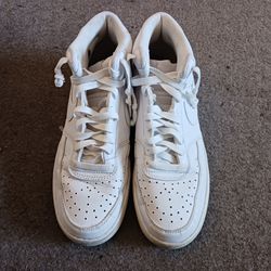 Nike court vision mid net texture Sneakers US Size 9