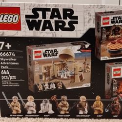 Lego 66674, Star Wars 3 In 1 Pack, Brand New