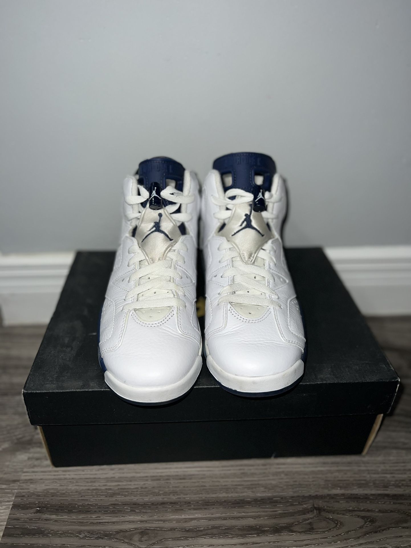 Jordan 6 Retro GS Midnight Navy display picture 1