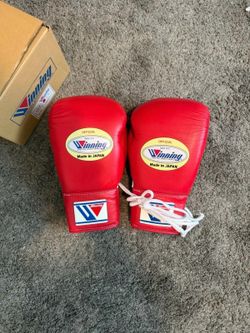 Winning boxing gloves